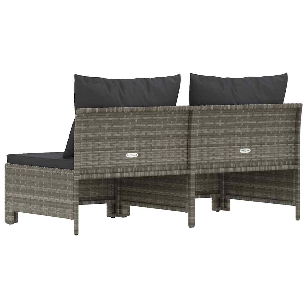 Loungesæt Til Haven Med Hynder Polyrattan