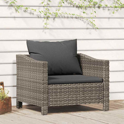 Havelænestol Med Hynde Polyrattan