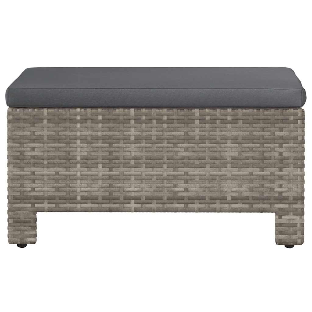 Havefodstøtte Med Hynde Polyrattan