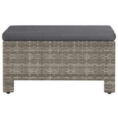 Havefodstøtte Med Hynde Polyrattan