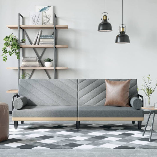 Sovesofa Med Armlæn Stof