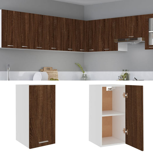 Vægskab Lyon 29,5X31X60 Cm Konstrueret Træ Etræsfarve Brun Eg