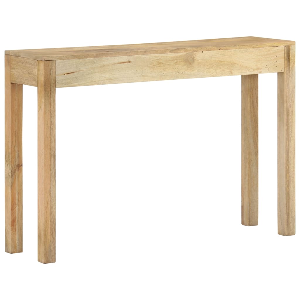 Konsolbord 110X30X75 Cm Massivt Mangotræ Afbleget