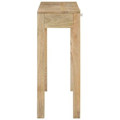 Konsolbord 110X30X75 Cm Massivt Mangotræ Afbleget