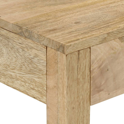 Konsolbord 110X30X75 Cm Massivt Mangotræ Afbleget