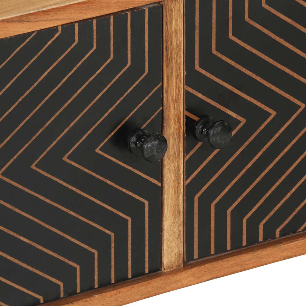 Tv-bord 112x30x40 Cm Massivt Akacietræ - Billede 7