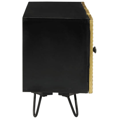 Tv-bord 110x30x45 Cm Massivt Mangotræ - Billede 5