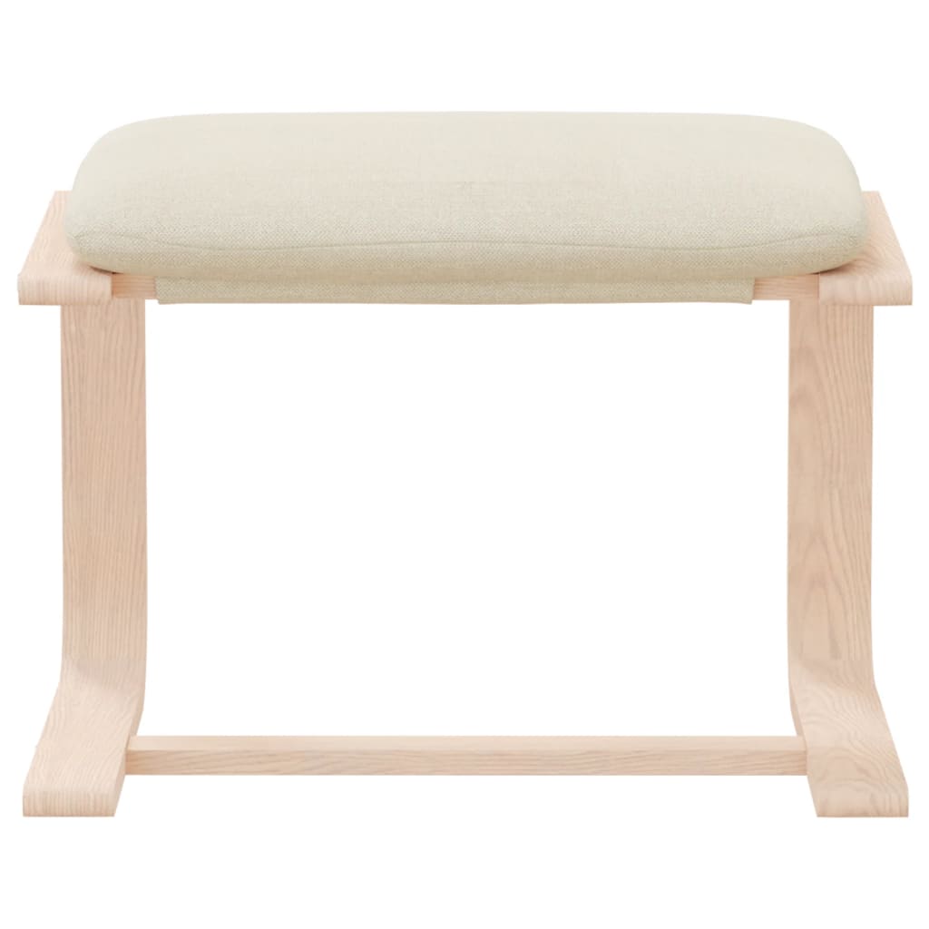 Fodskammel 51X41X40 Cm Stof Farvet