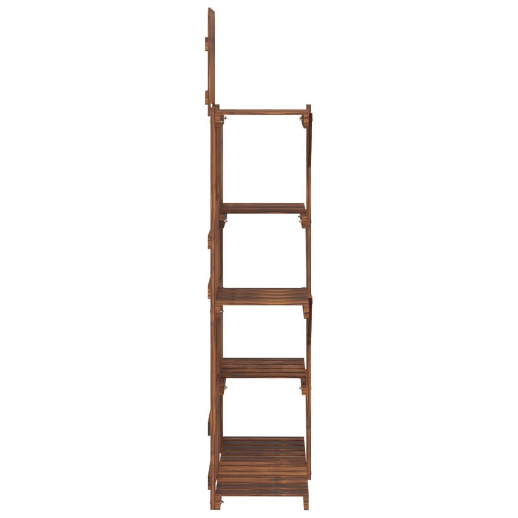 Blomsterstativ 60x25x130 Cm Massivt Fyrretræ - Billede 5