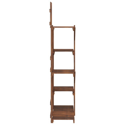 Blomsterstativ 60x25x130 Cm Massivt Fyrretræ - Billede 5