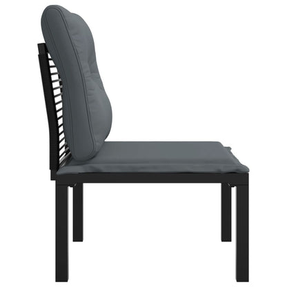 Midtersofa Til Havesofa Med Hynder Polyrattan