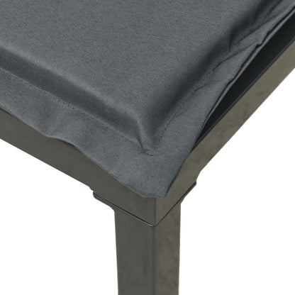 Loungesæt Til Haven Polyrattan Sort Og Grå