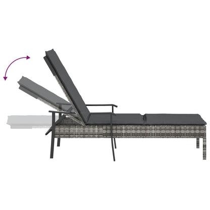 Liggestol Med Hynde Polyrattan