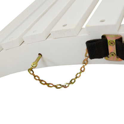 Liggestol Med Bord Massivt Akacietræ
