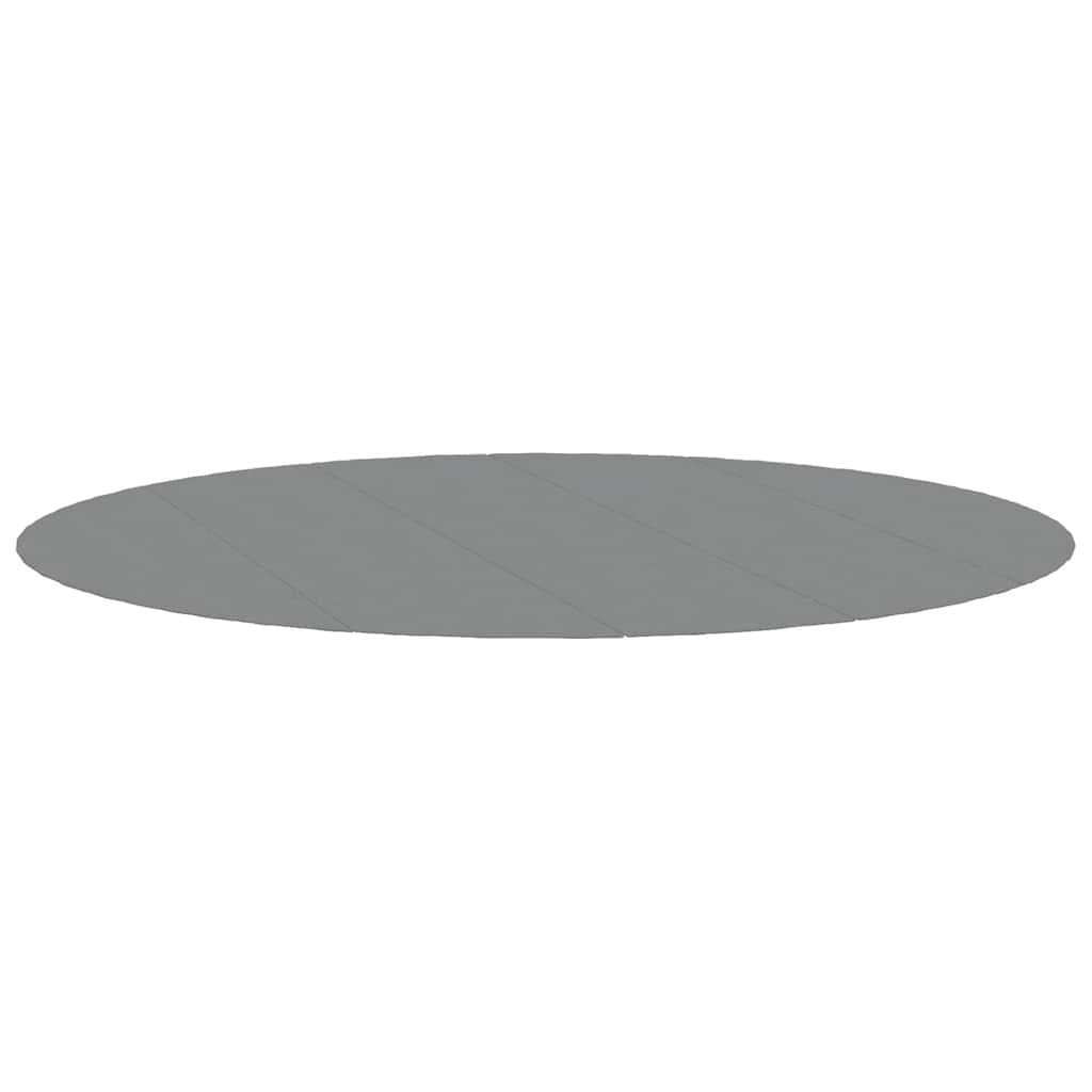 Poolunderlag Ø550 Cm Polyester-geotekstil Lysegrå - Billede 2