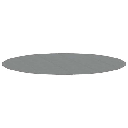 Poolunderlag Ø550 Cm Polyester-geotekstil Lysegrå - Billede 2