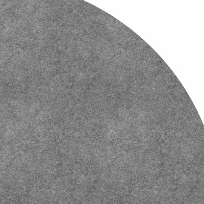 Poolunderlag Ø550 Cm Polyester-geotekstil Lysegrå - Billede 4