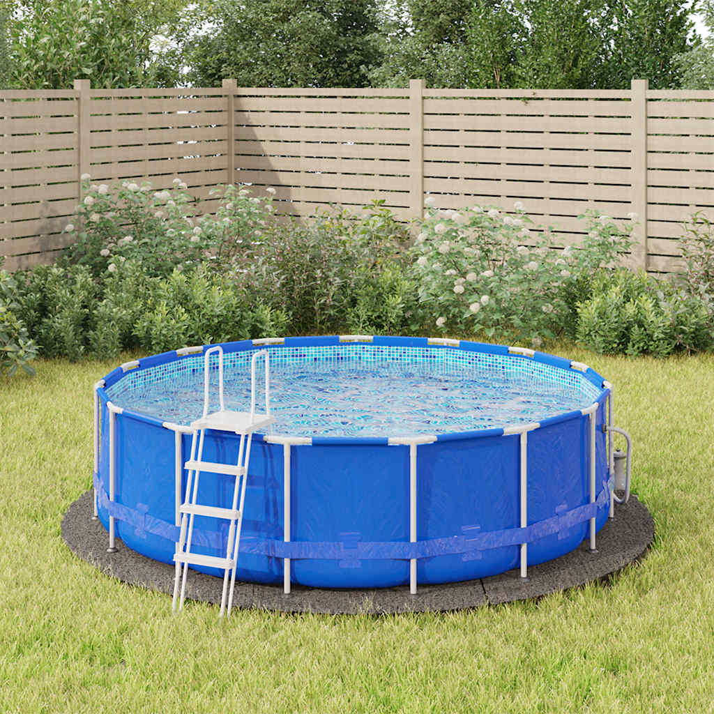 Poolunderlag Polyester-geotekstil Lysegrå - Variant 94225
