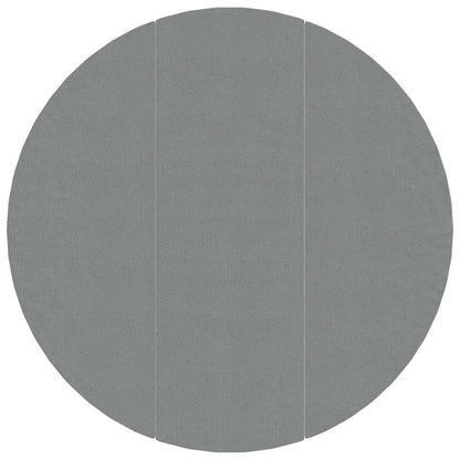 Poolunderlag Ø396 Cm Polyester-geotekstil Lysegrå - Billede 3