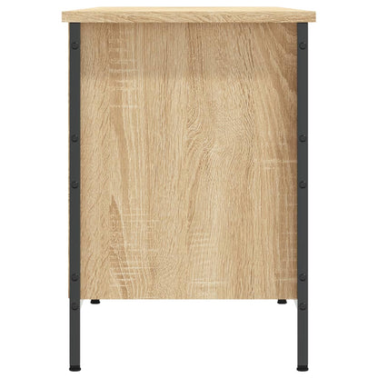 Skoreol 131x35x50 Cm Konstrueret Træ Sonoma-eg - Billede 5