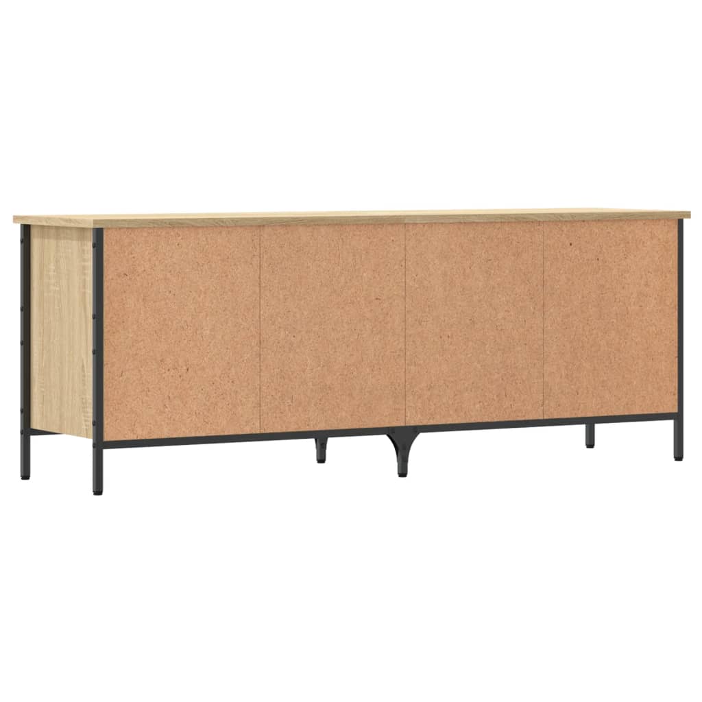 Skoreol 131x35x50 Cm Konstrueret Træ Sonoma-eg - Billede 6