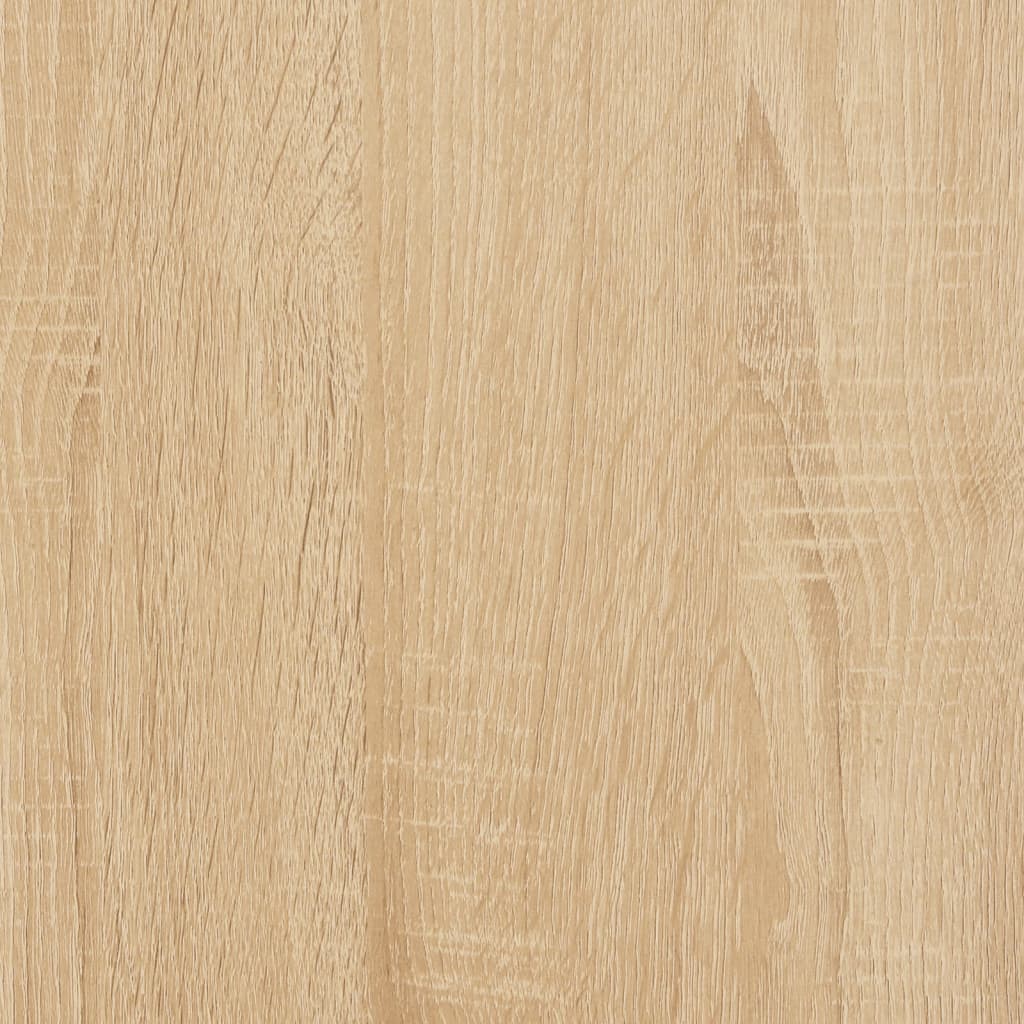 Skoreol 131x35x50 Cm Konstrueret Træ Sonoma-eg - Billede 8