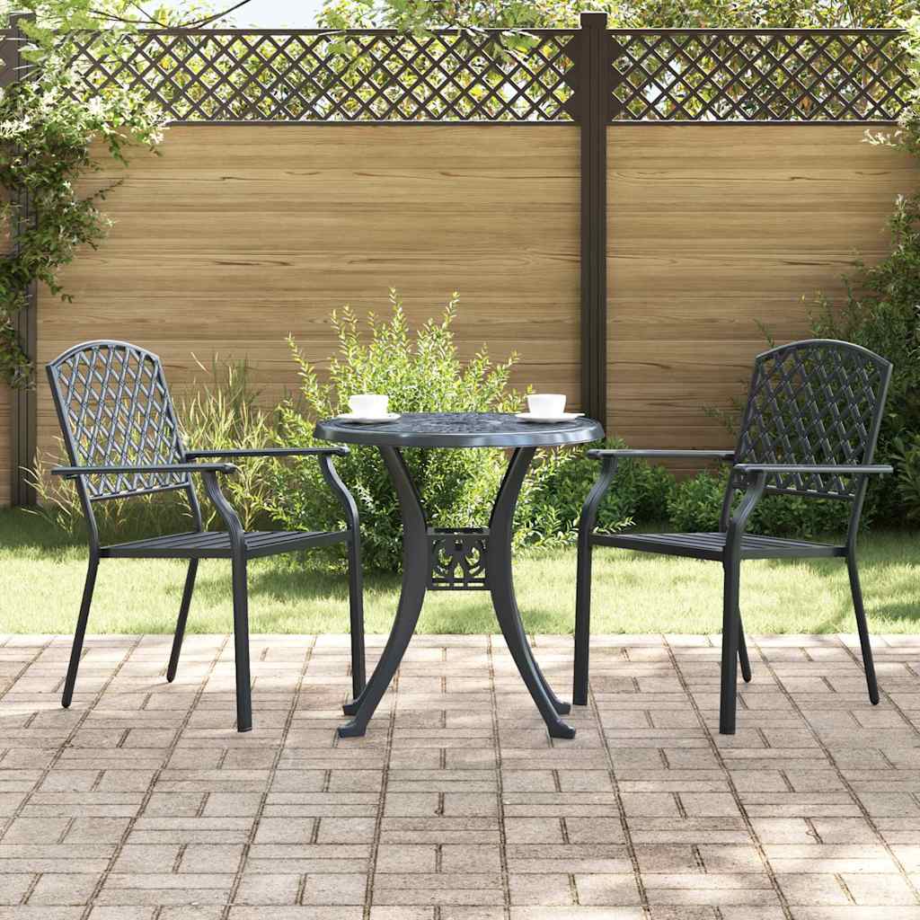 Have Stol Antracit 56 X 65 X 89 Cm Stål - Hovedbillede