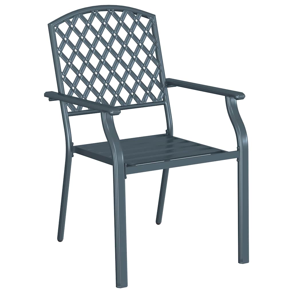 Have Stol Antracit 56 X 65 X 89 Cm Stål - Billede 4