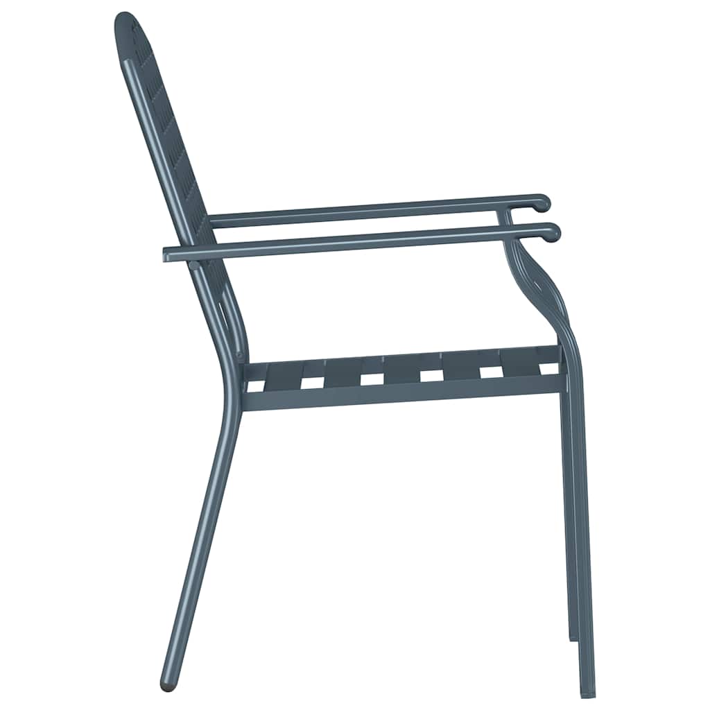 Have Stol Antracit 56 X 65 X 89 Cm Stål - Billede 6