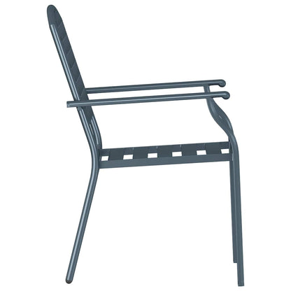 Have Stol Antracit 56 X 65 X 89 Cm Stål - Billede 6