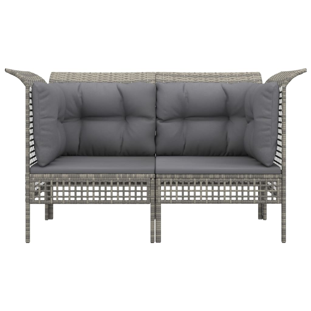 Hjørnemoduler Til Havesofa Med Hynder Polyrattan