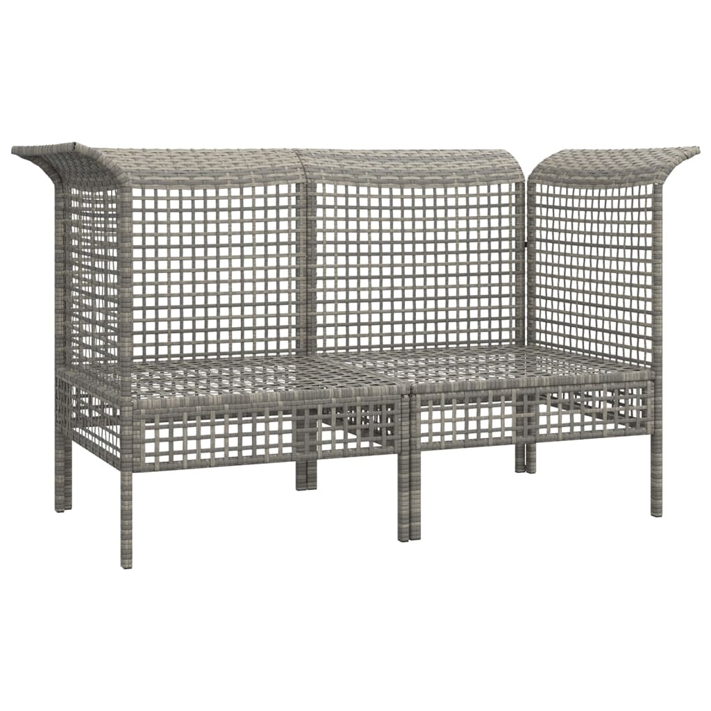 Hjørnemoduler Til Havesofa Med Hynder Polyrattan