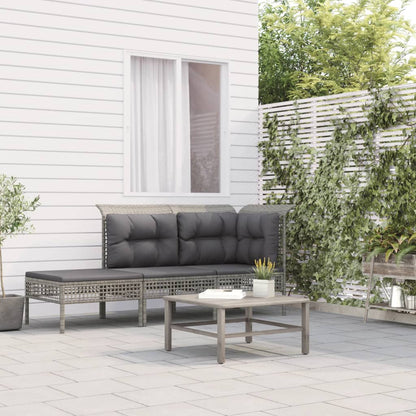 Loungesæt Til Haven Med Hynder Polyrattan