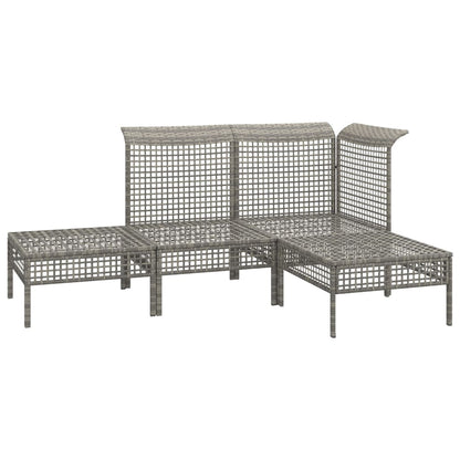 Loungesæt Til Haven Med Hynder Polyrattan