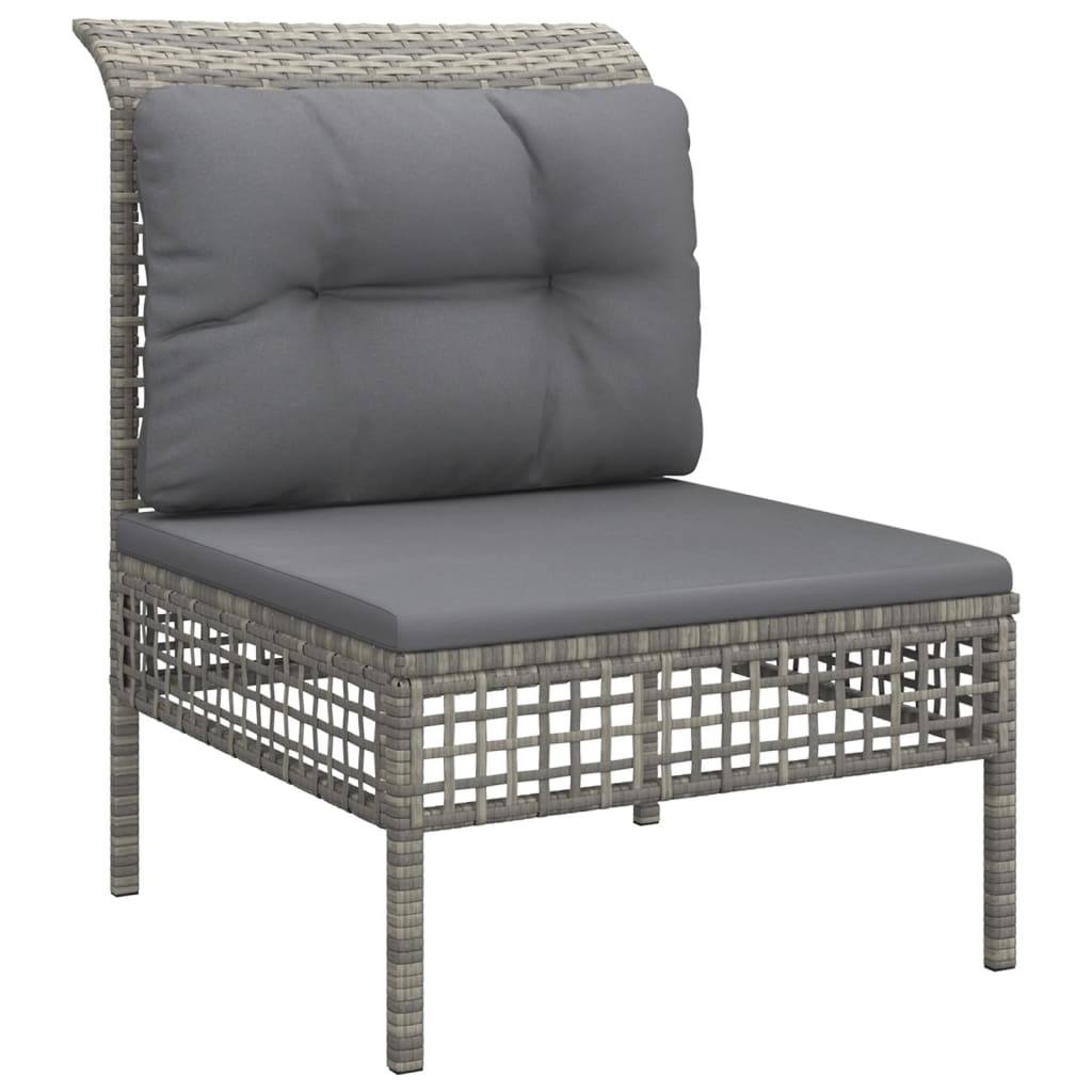 Midtermodul Til Havesofa Med Hynde Polyrattan