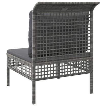 Midtermodul Til Havesofa Med Hynde Polyrattan