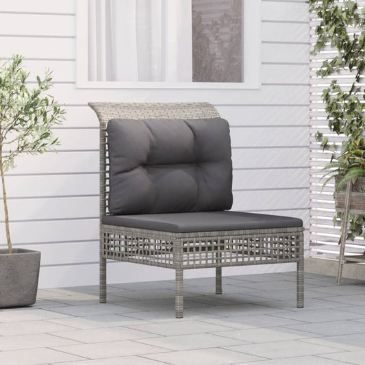 Midtermodul Til Havesofa Med Hynde Polyrattan