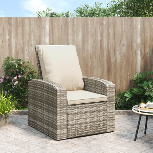 Positionsstol Med Hynder Polyrattan