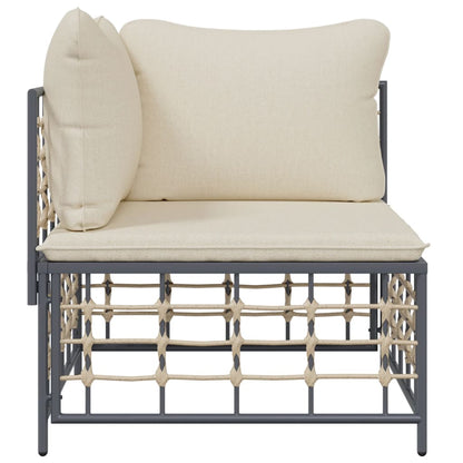 Hjørnemodul Til Havesofa Med Hynder Polyrattan