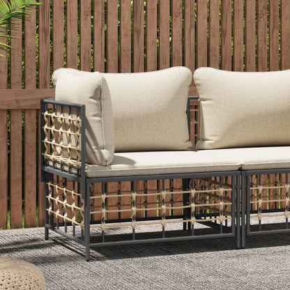Hjørnemodul Til Havesofa Med Hynder Polyrattan