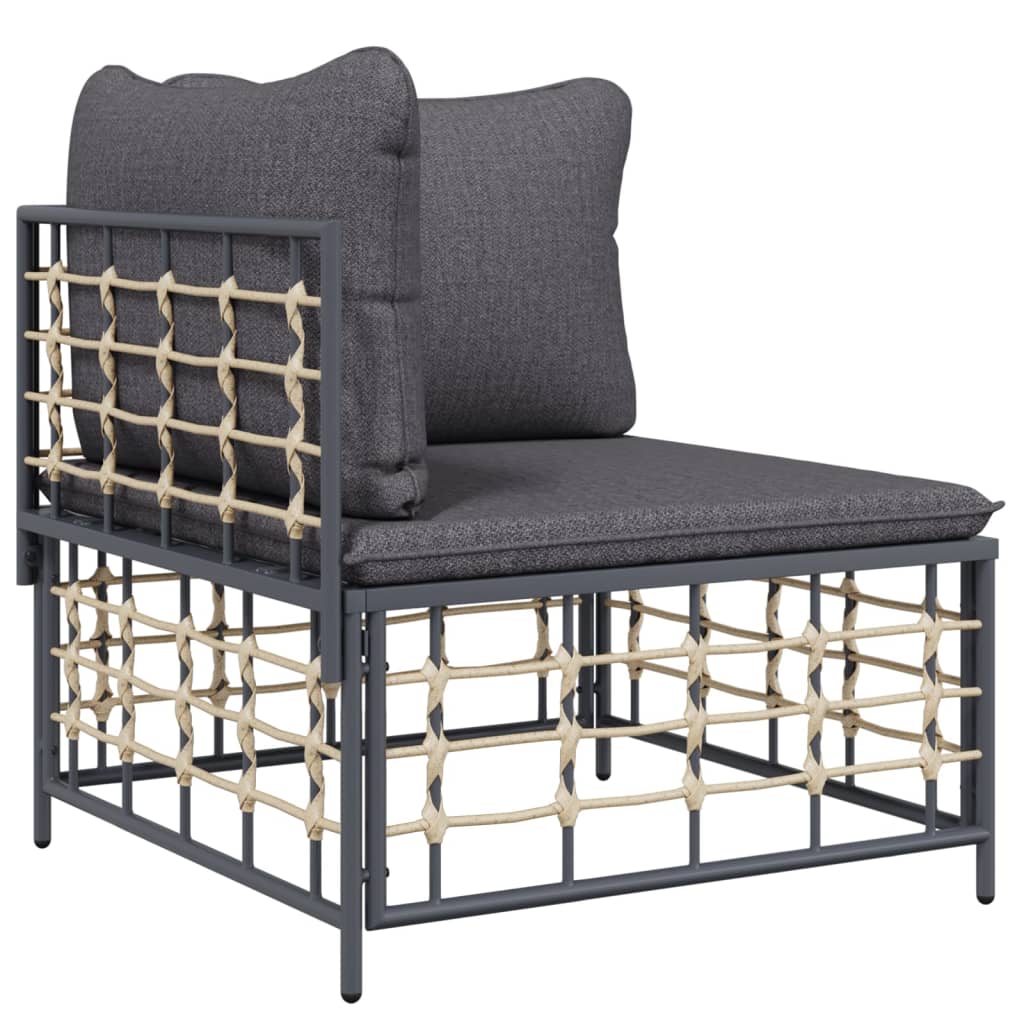 Hjørnemodul Til Havesofa Med Hynder Polyrattan