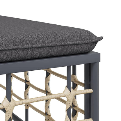 Hjørnemodul Til Havesofa Med Hynder Polyrattan