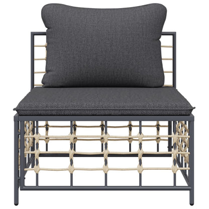 Midtermodul Til Havesofa Med Hynder Polyrattan