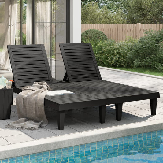 Dobbelt Liggestol 155X138X83 Cm Polypropylen