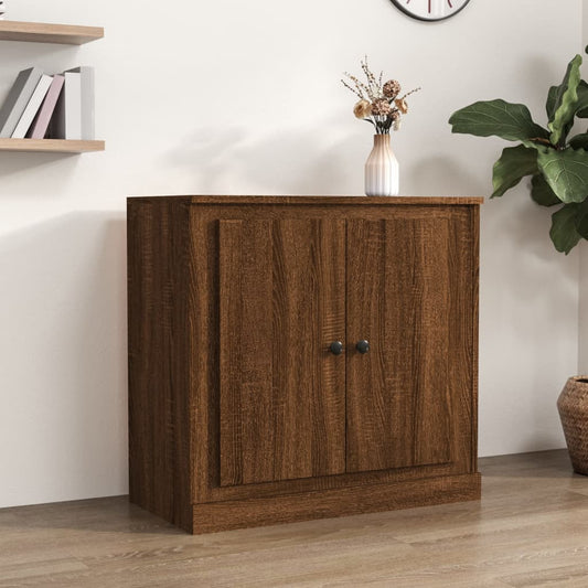 Skænk 70X35,5X67,5 Cm Konstrueret Træ Etræsfarve
