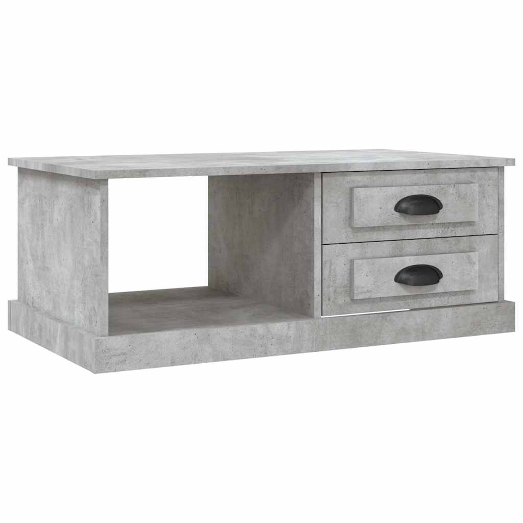 Sofabord 90x50x35 Cm Konstrueret Træ - Billede 2