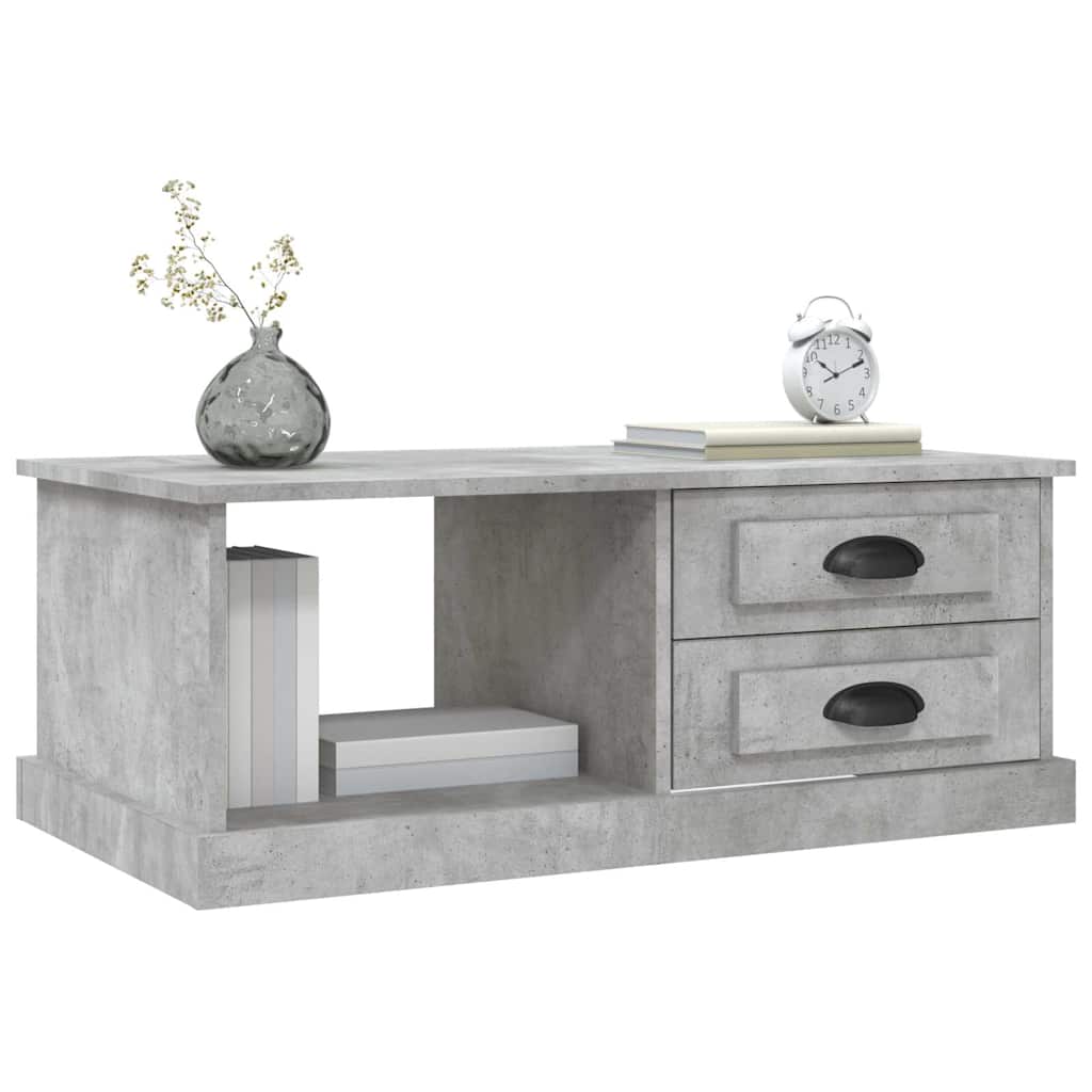 Sofabord 90x50x35 Cm Konstrueret Træ - Billede 4