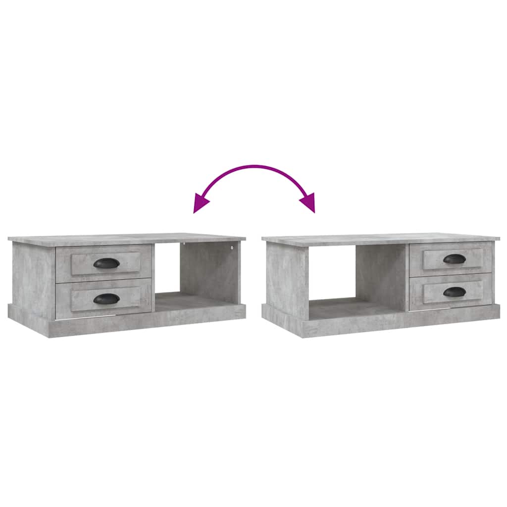 Sofabord 90x50x35 Cm Konstrueret Træ - Billede 9