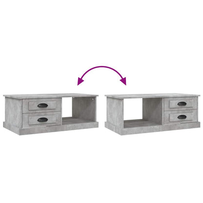 Sofabord 90x50x35 Cm Konstrueret Træ - Billede 9