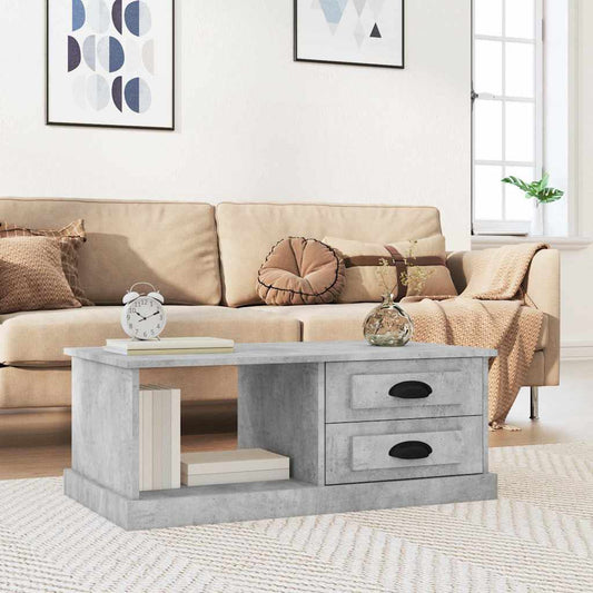 Sofabord 90x50x35 Cm Konstrueret Træ - Hovedbillede
